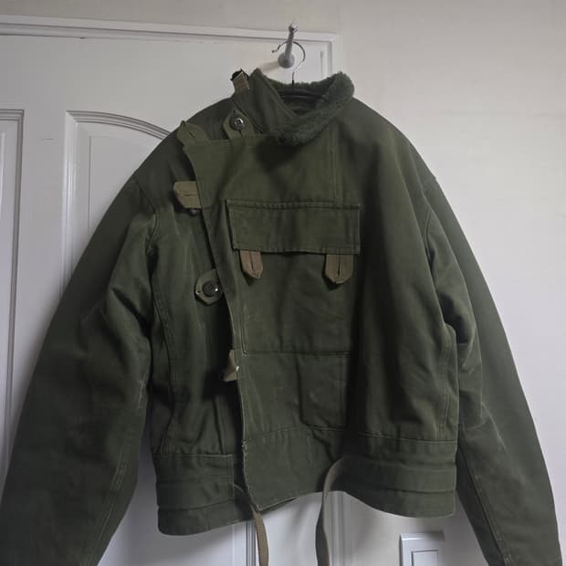 내피포함) 60's스웨덴 모터사이클 자켓 