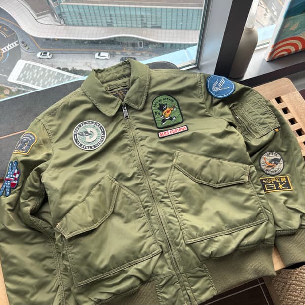 데우스 플라이트 항공자켓 L