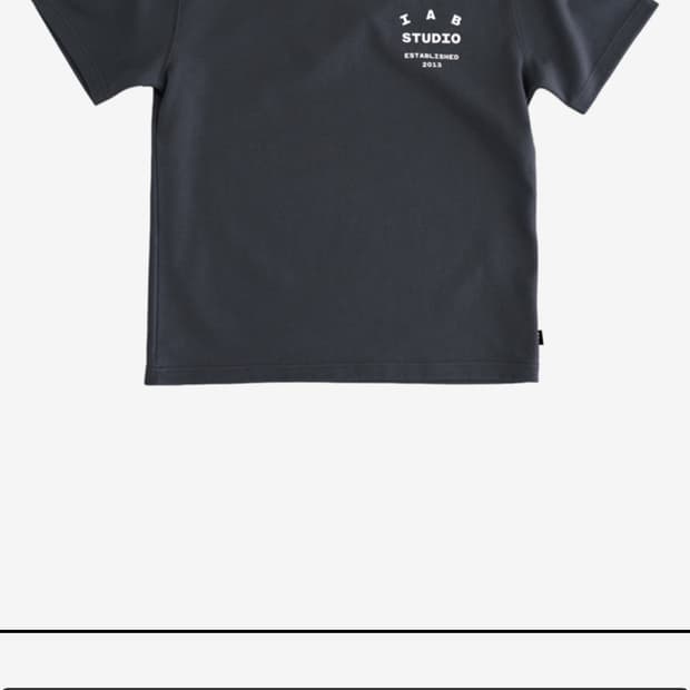 판매)아이앱스튜디오 26ss 챠콜 반팔 XXL