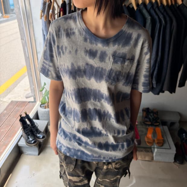 Kriff mayer 타이다이 포켓 반팔 티셔츠 L