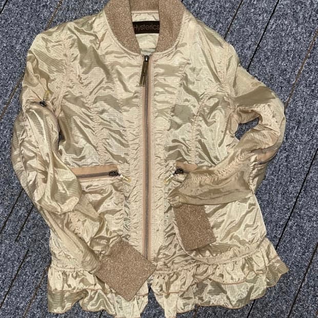 히스테릭글래머 프릴 블루종