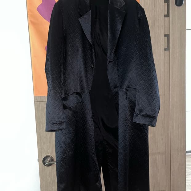 Youth/ long coat/ deep navy/ L