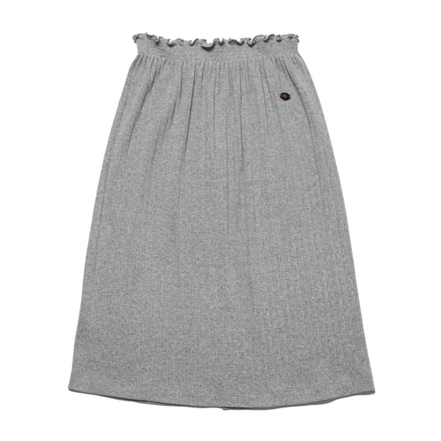 llldesignstudio 포인트텔 스모크 져지 스커트