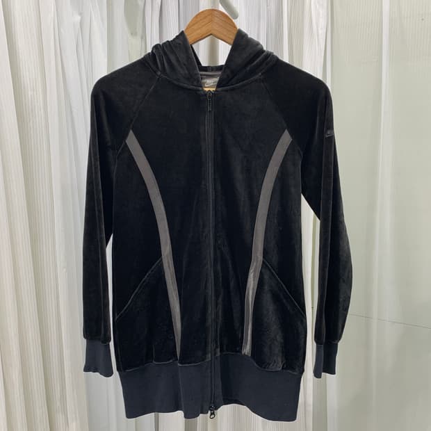 나이키 NIKE 벨벳 후드 집업 1648