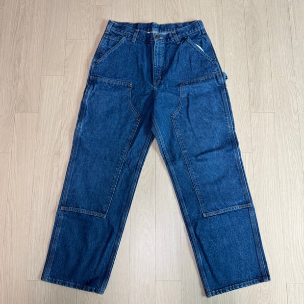 칼하트 더블니 b73 dst 실측(허리43/기장106)