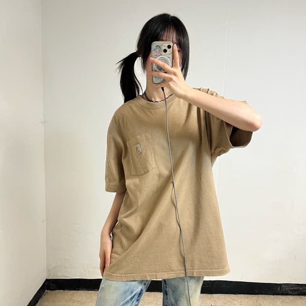 Carhartt Beige Pocket T-Shirt