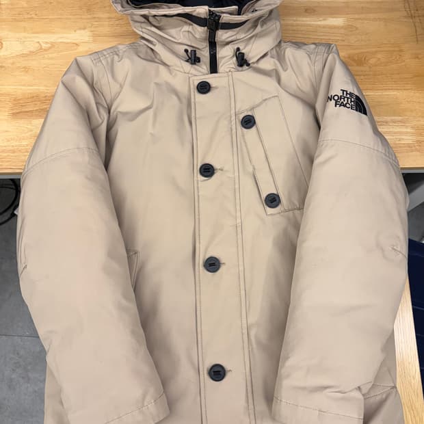 [95] 노스페이스 베이지색 패딩