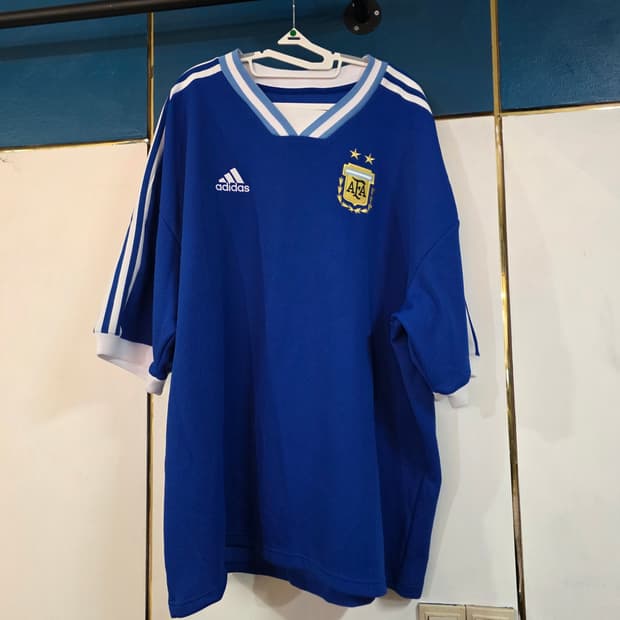 아디다스 축구 유니폼 반팔 아르헨티나 아이콘 3/4 저지 HG4239