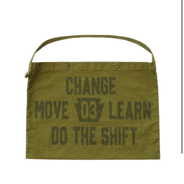 컬렉트피시스 메신저백 올리브 그린