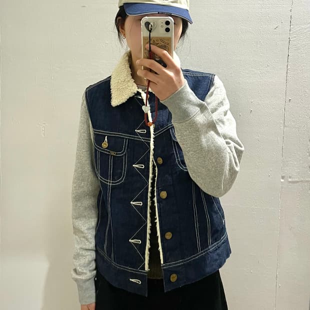 LEE x MERCIBEAUCOUP 메르시보꾸 양털 자켓