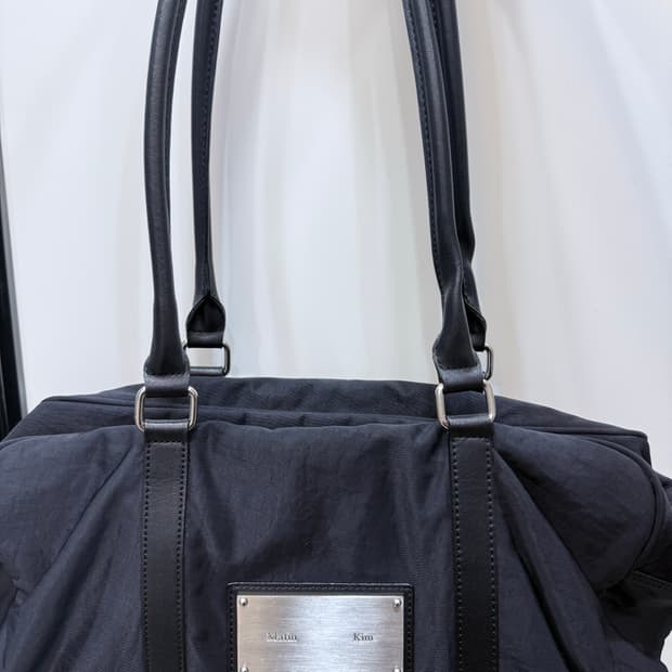 마뗑킴 스포티 토트백 블랙