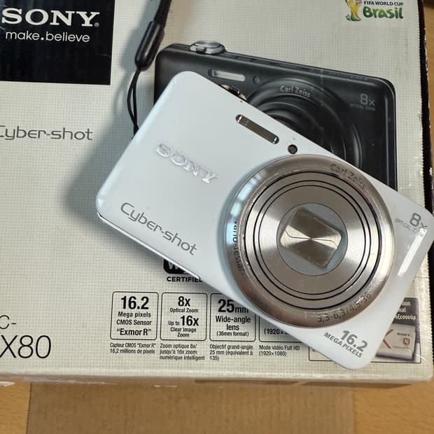 소니 사이버샷 cyber-shot dsc WX80