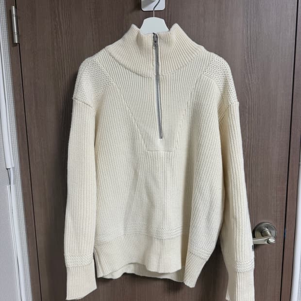 [M] 헤리티지플로스 하프집업 니트