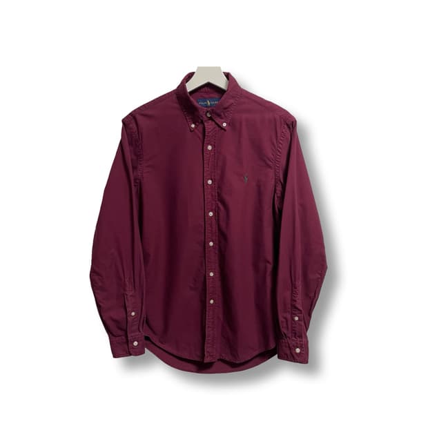 [S] 폴로 랄프로렌 클래식핏 옥스포드 셔츠 버건디