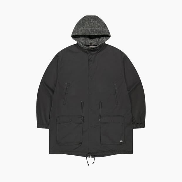 코이세이오 워시드 밀리터리 자켓 야상 차콜 미개봉 새제품 판매