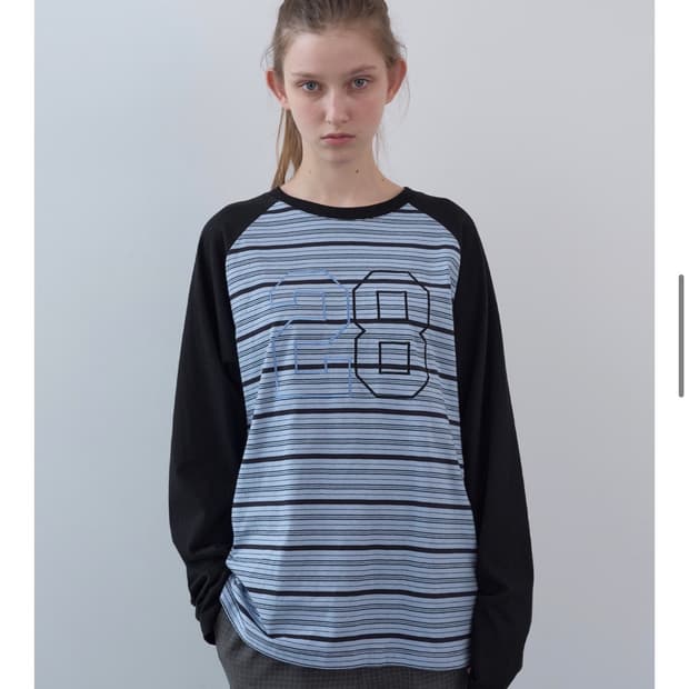 엔조블루스 믹스패브릭 박시 LST