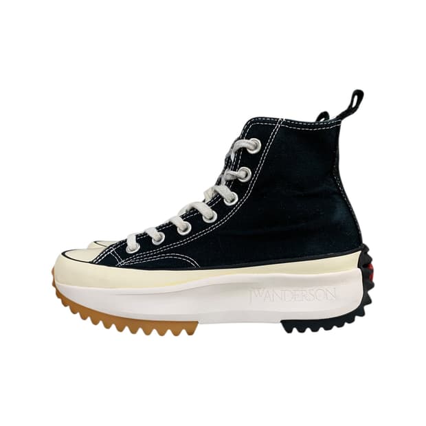 컨버스 x JW 앤더슨 런스타 하이크 하이 블랙 225