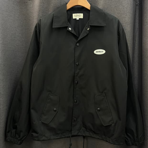 EDIROT 에디롯 블랙 코치 자켓 M