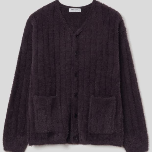 밀로아카이브 뉴 브러쉬드 가디건