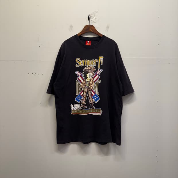 00s BETTY BOOP F1 빈티지 반팔 티셔츠