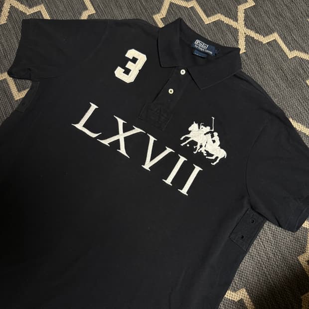 폴로 랄프로렌 빅포니 LXVII 카라티 블랙