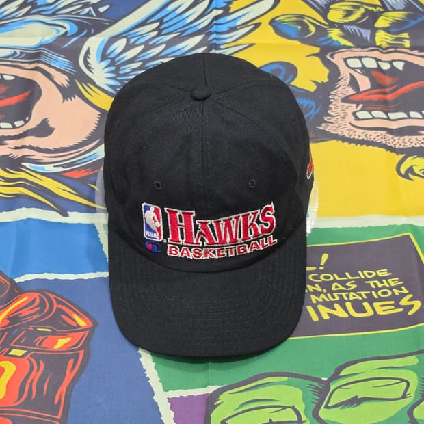 90'S 챔피온 NBA 애틀랜타 호크스 볼캡 OS