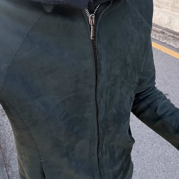 텐세이오또 수소봉제 레더자켓 48