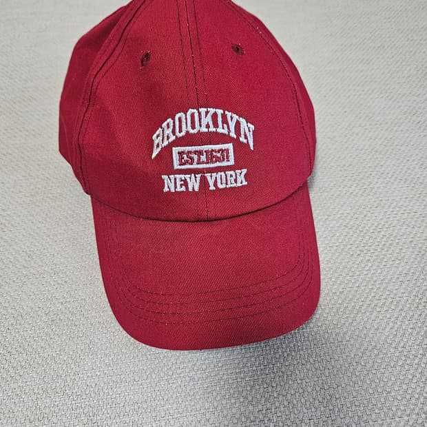 usa 빈티지 볼캡 버건디