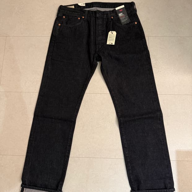 라바이스 프리미엄라인 블랙 셀비지 