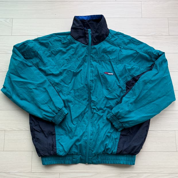 80-90s 아메리칸 올드 스포츠 나일론 빈티지 자켓 L (100) 