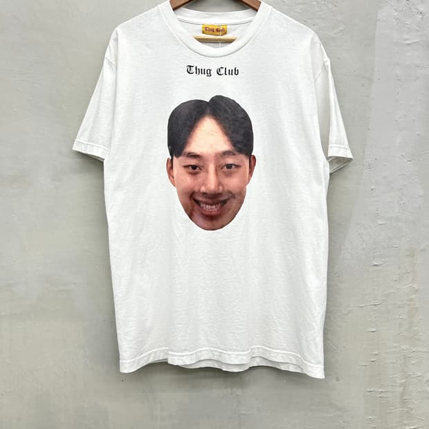 THUG CLUB 떠그클럽 초판 조영민 프린팅 티셔츠