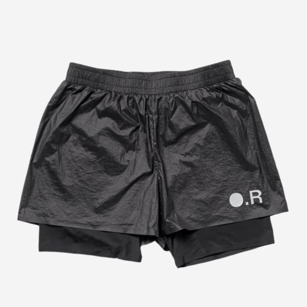 Optimistic Runners Glossy Nylon Shorts