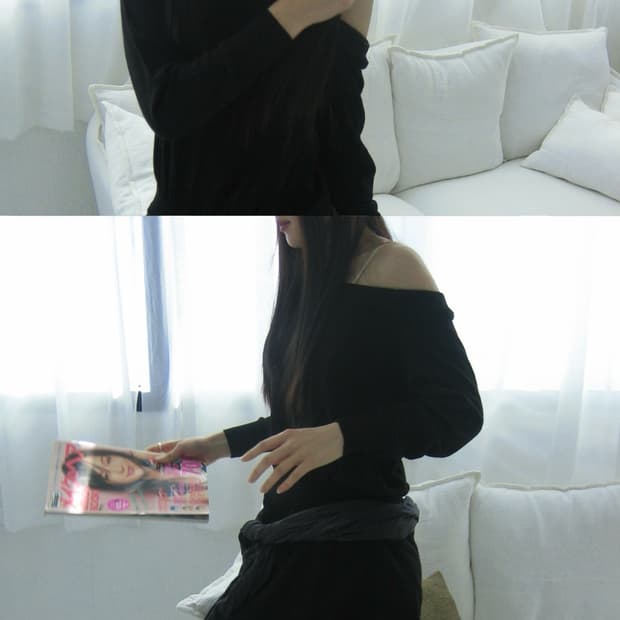 [DESIGNERS REMIX] Black Wool One-Piece