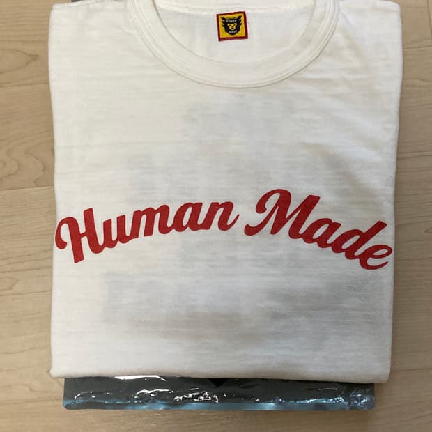 [2XL,XXL]휴먼메이드 반팔 티셔츠 화이트