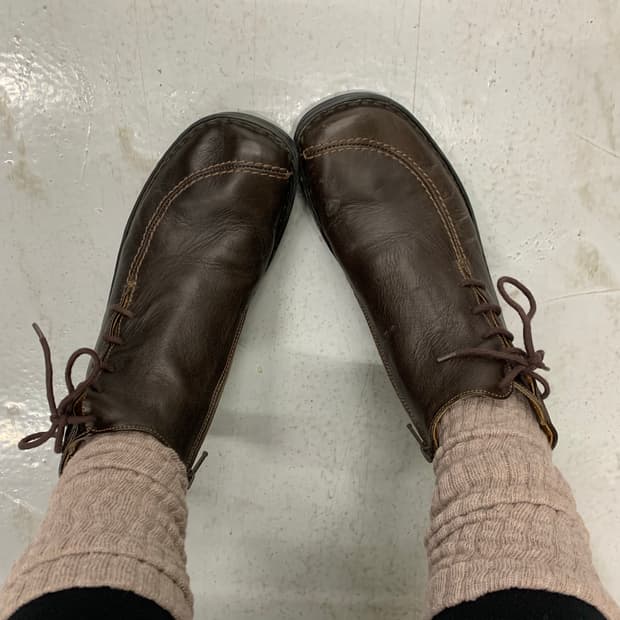 Josef seibel brown lace-up boots