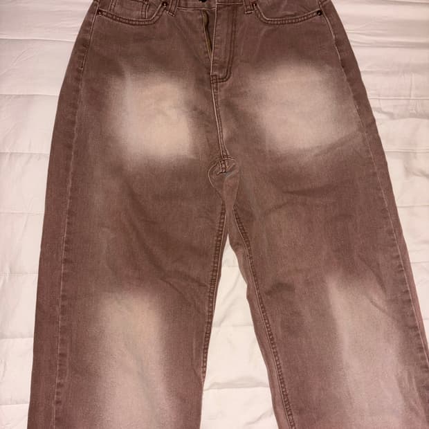 ootj 너드모리 브라운 바지 