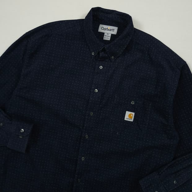 XL(105) 칼하트 리워크 코듀로이 패턴셔츠