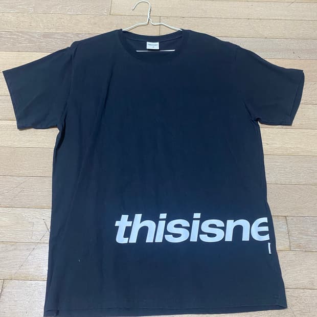 Thisisneverthat 로고 반팔티