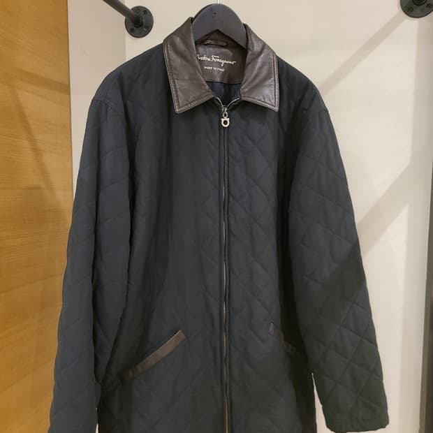 살바토레 페레가모 퀄팅 자켓