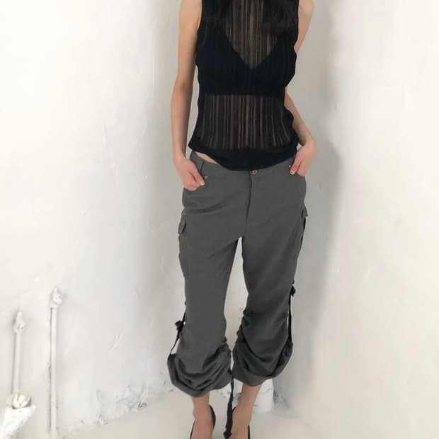 파우닝133 카프리팬츠