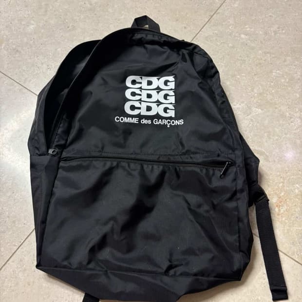 꼼데가르송 CDG 블랙 백팩