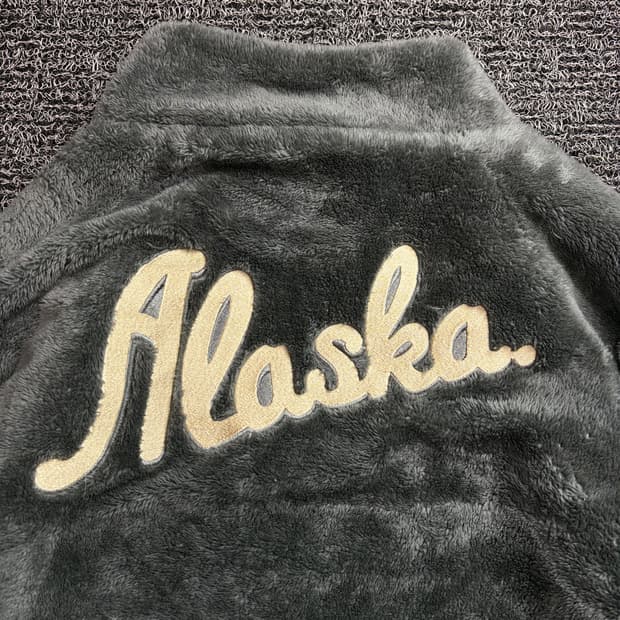 엑스톤즈 성조기 패치로고 쉐르파 플리스 자켓 2292