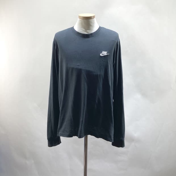 나이키 남성 긴팔티셔츠 슬리브 블랙 XL 