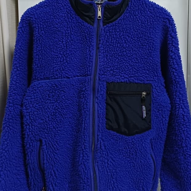 🇺🇸 파타고니아 딥파일 가디건 - 코발트 블루
