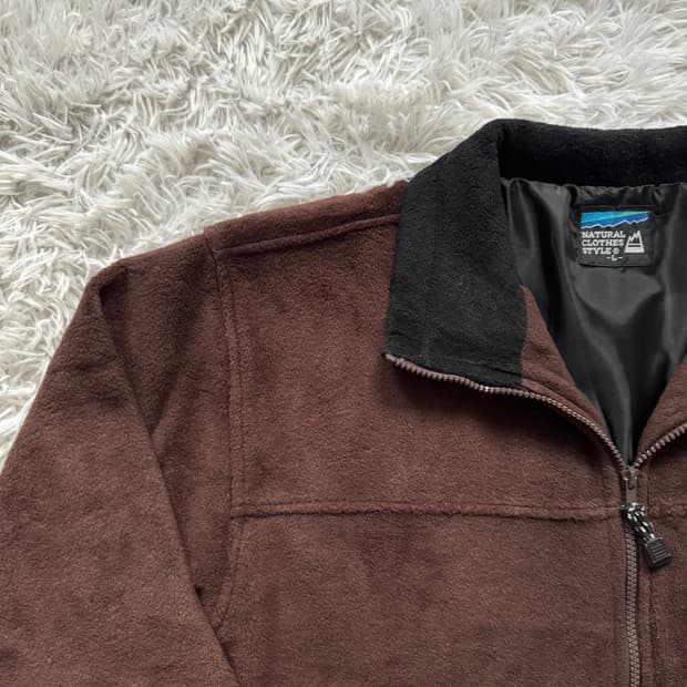 NATURALCLOTHES 일본빈티지 빅사이즈후리스 플리스 xl 105