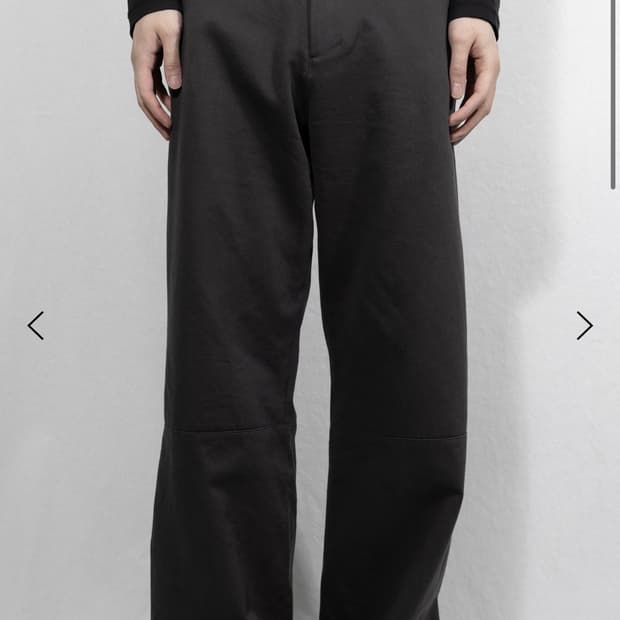Plinth trouser (Charcoal) 1사이즈 수선