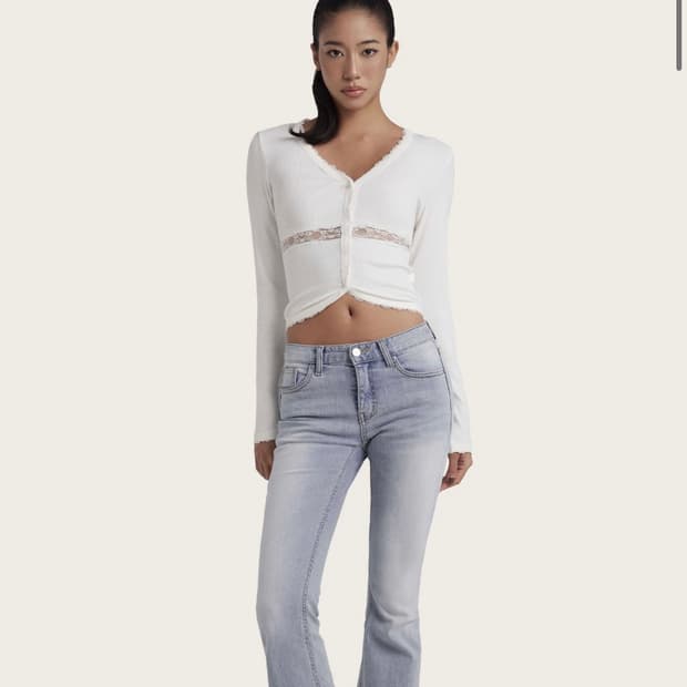 미개봉) 클리시어 슈가미스트 레이스 가디건