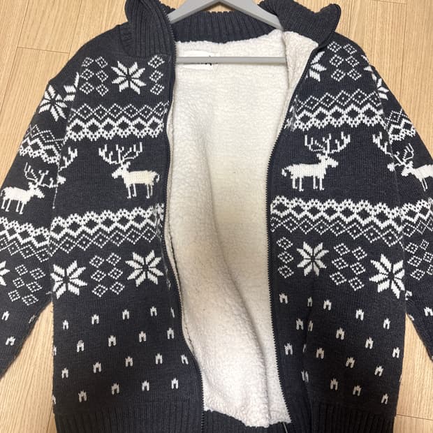 노르딕 니트집업