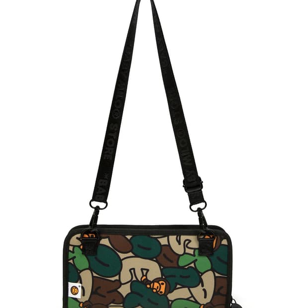 베이프 passport holder 크로스백 지갑 숄더백