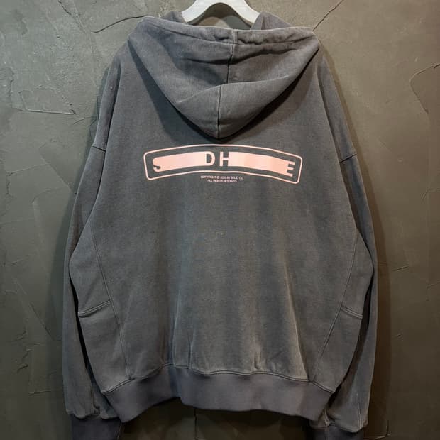 [50] SOLID HOMME 솔리드 옴므 피그먼트 후드티 